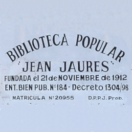 Go to Biblioteca Popular Jean Jaures Campana